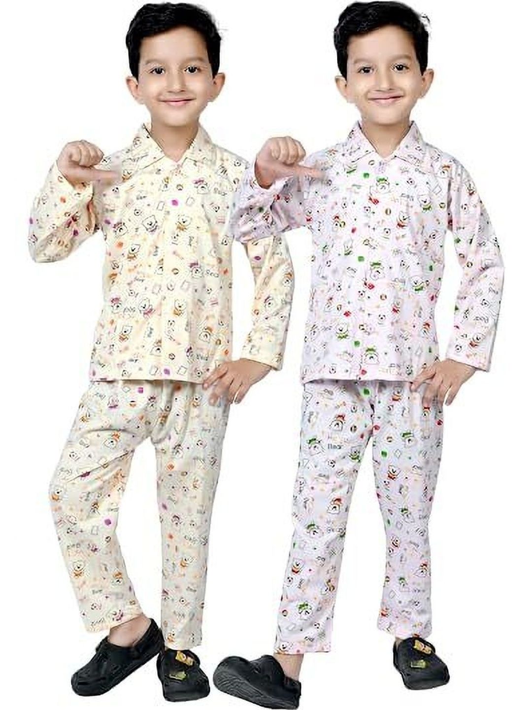 CHICLIFT Unisex Kids Nightdress-picture-13