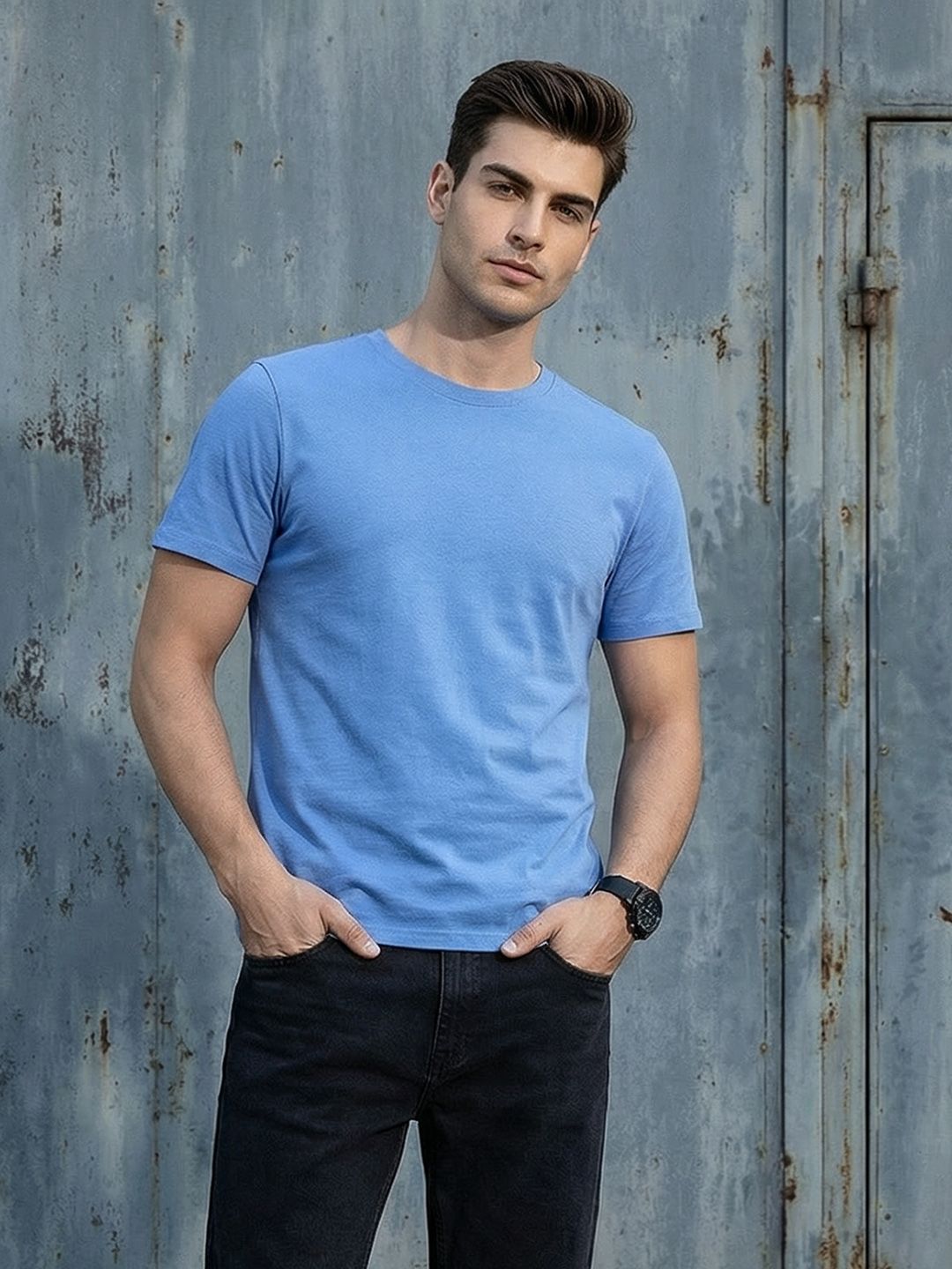encore by INVICTUS Round Neck Knitted T-shirt-picture-12