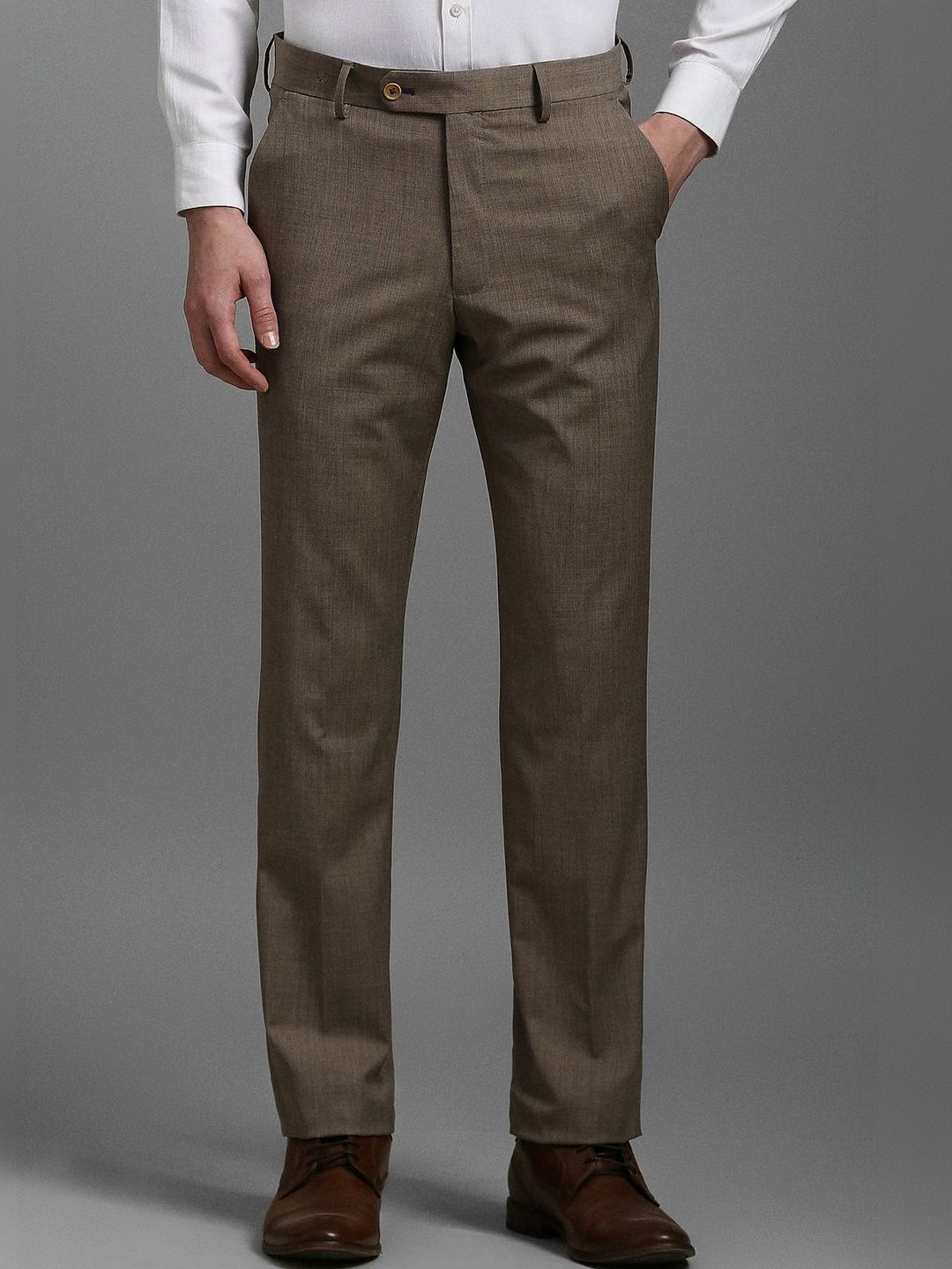 Luxure by Louis Philippe Men Slim Fit Trousers-picture-21