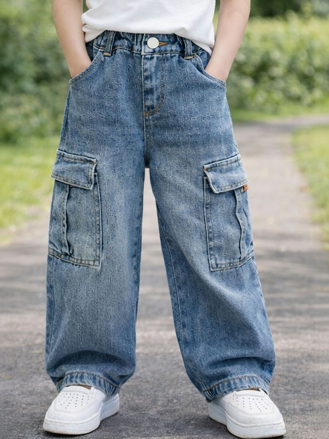FOREVER FRIDAY Boys Comfort Regular Fit Mid-Rise Jeans-image-30