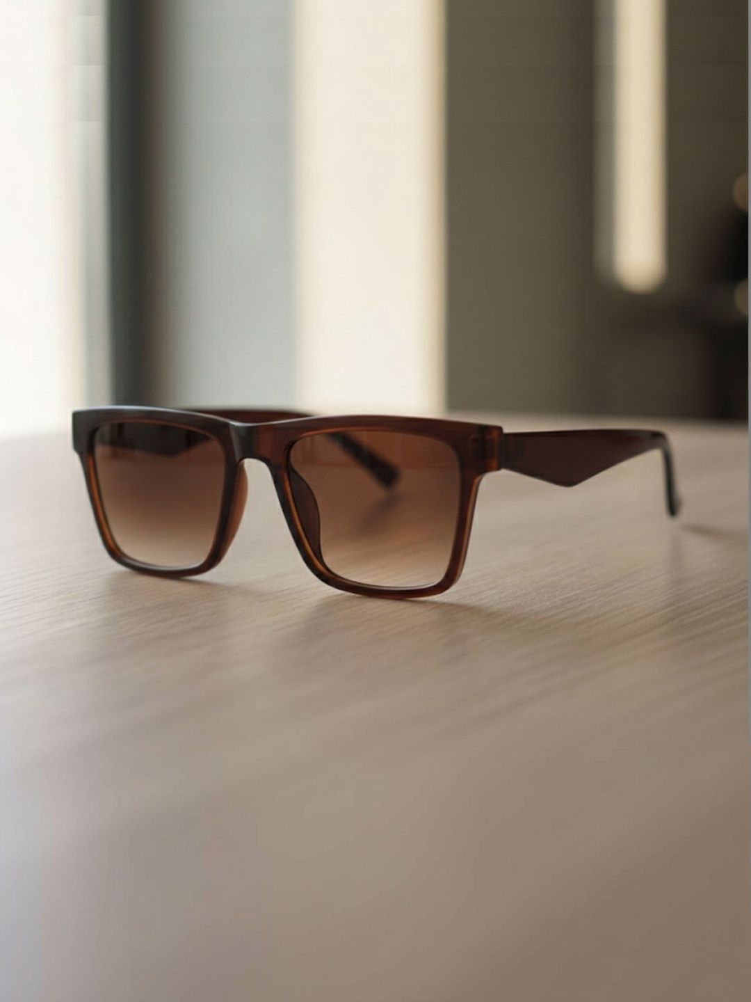 Elligator Men Full Rim Rectangle Sunglasses-image-34