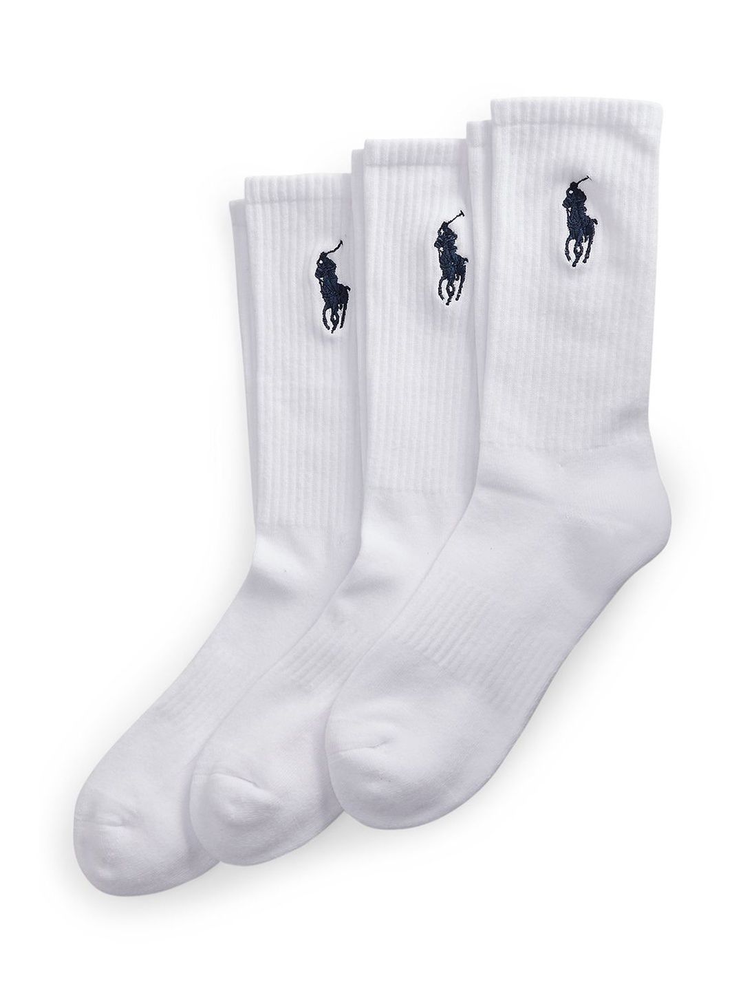 Polo Ralph Lauren Men Pack of 3 Cotton Patterned Socks-picture-35