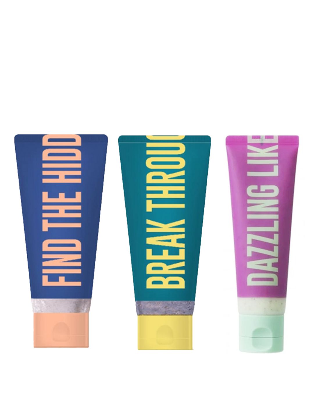 Dear Doer Break + Dazzling Radiant + The Hidden Body Scrub Trio - 100 ml each-image-49