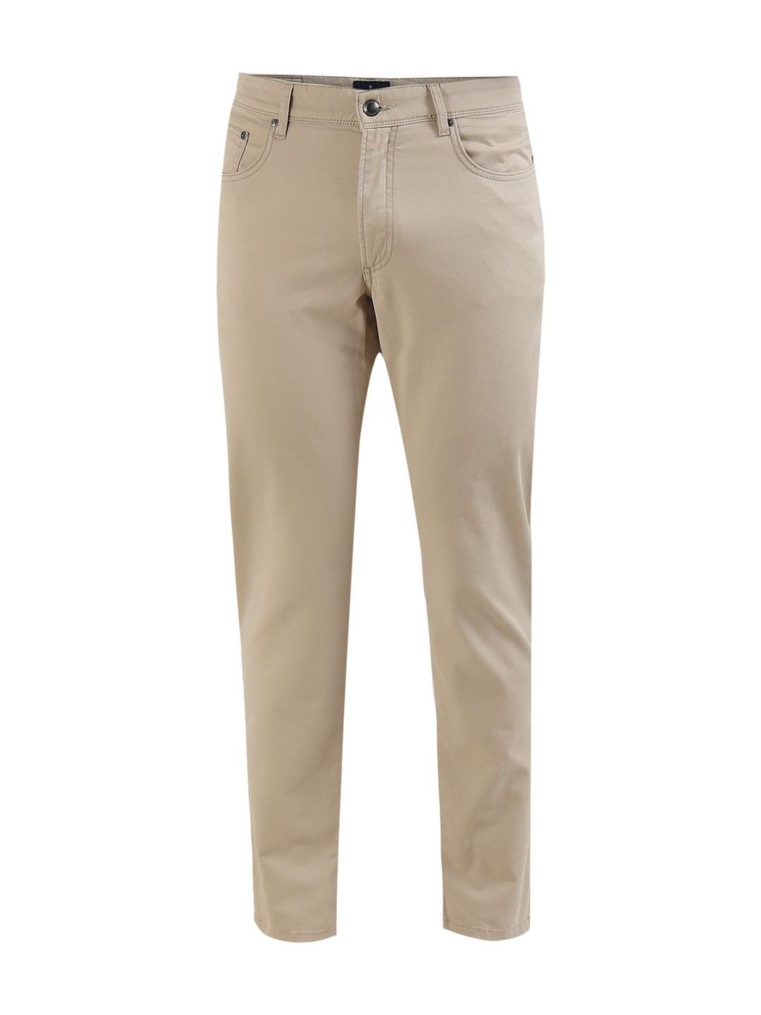 HACKETT LONDON Men Beige Trinity Trousers-picture-38