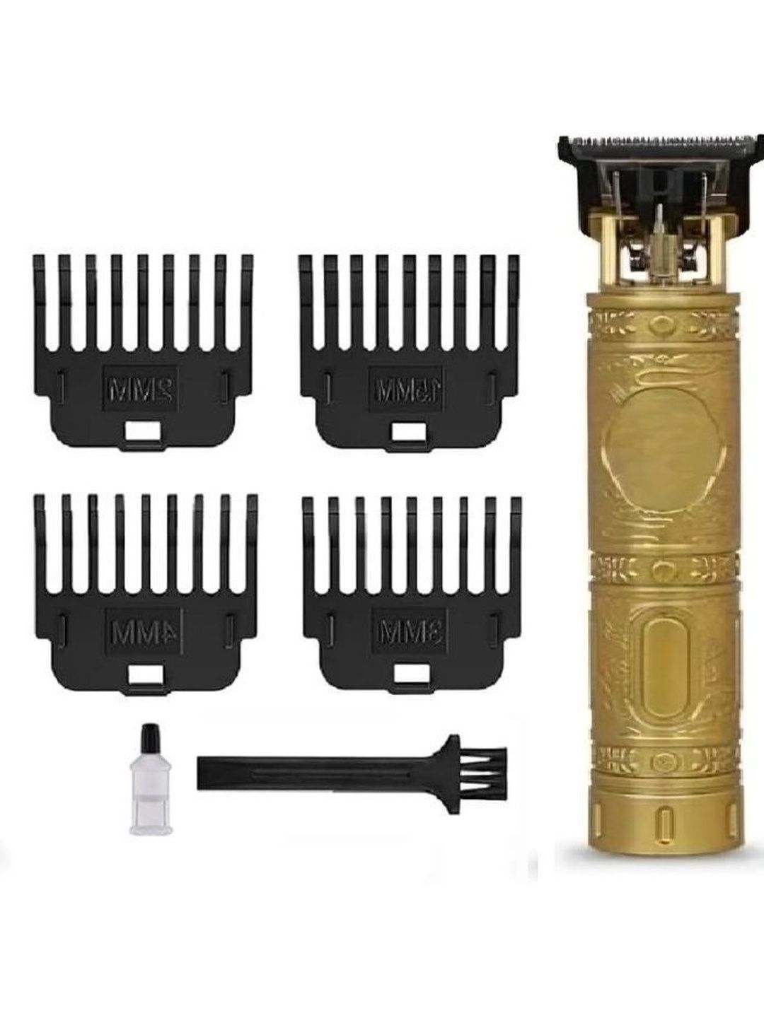 SUN KISSED BEAUTY Men Gold-Toned & Black Flip Plastic Trimmer W15-image-2