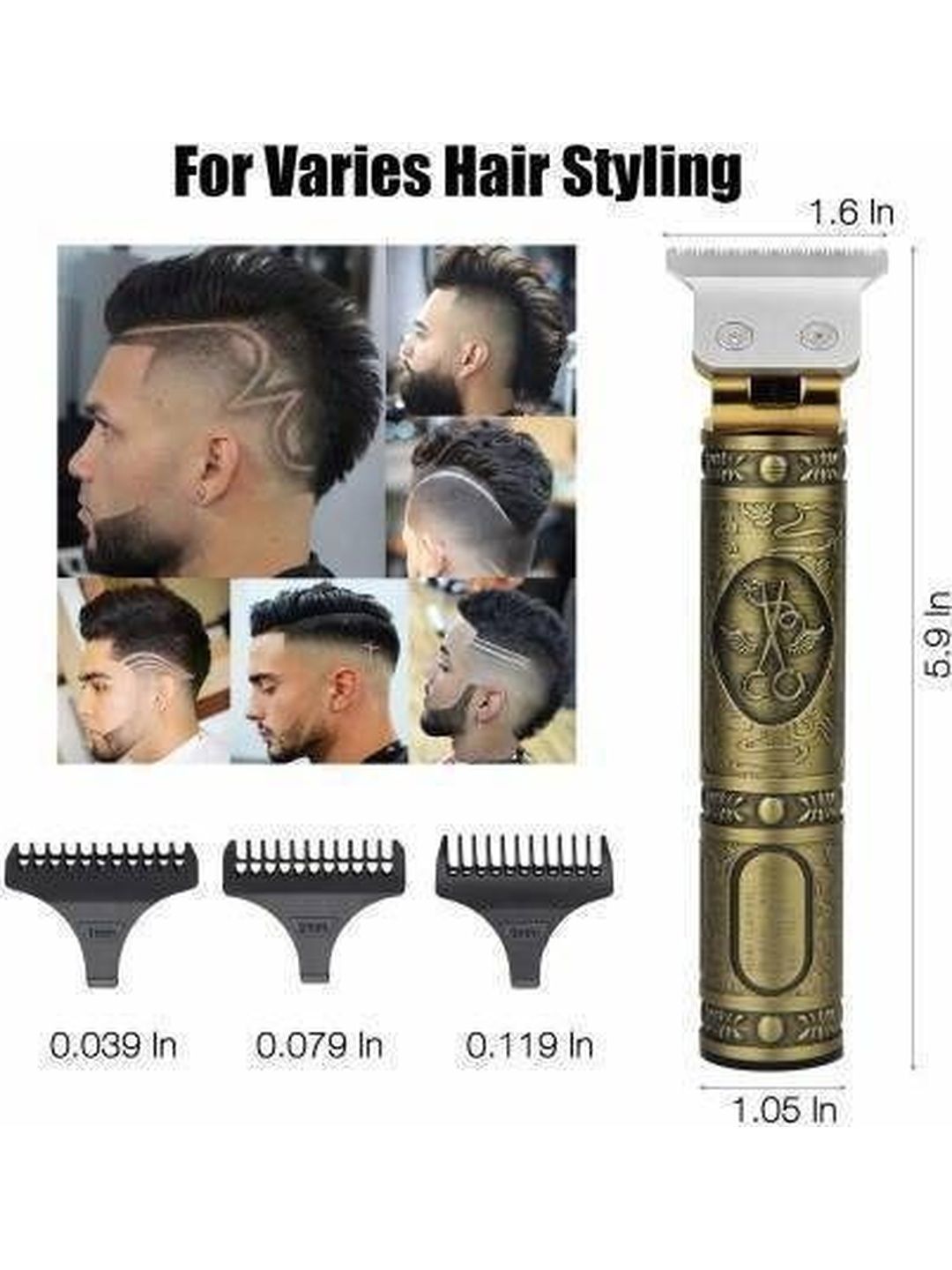 Sun kissed beauty T-Blade Outlining Durable Grooming Trimmer Kit-image-21