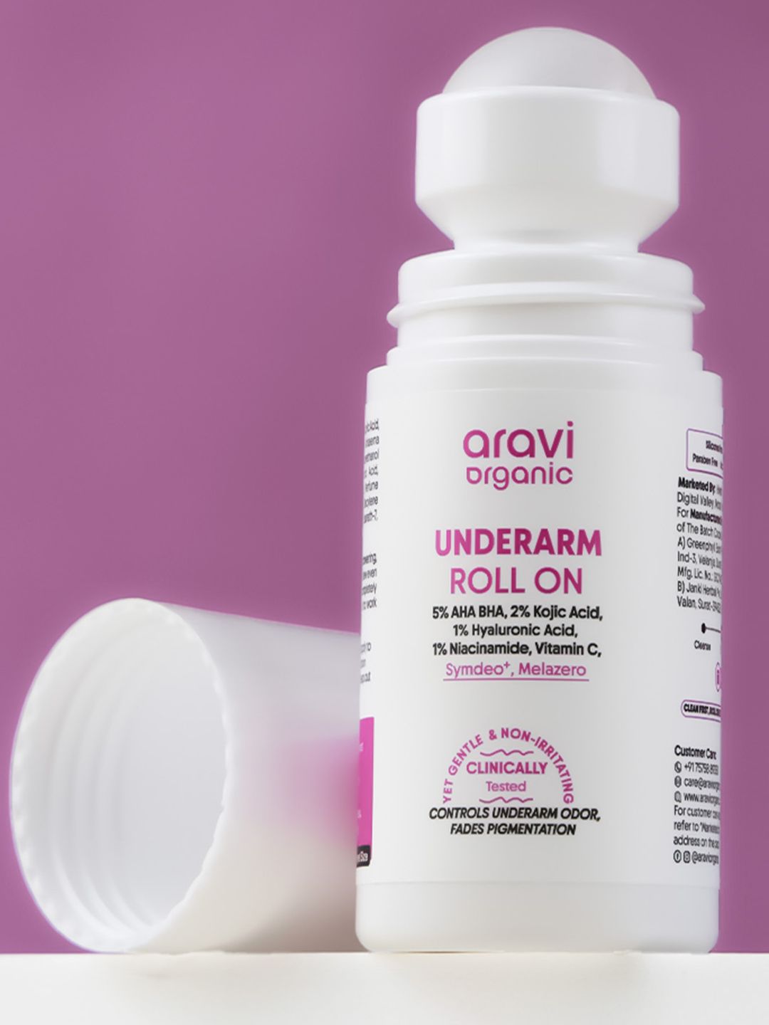 Aravi Organic Brightening Underarm Roll-On - 50 ml-image-33