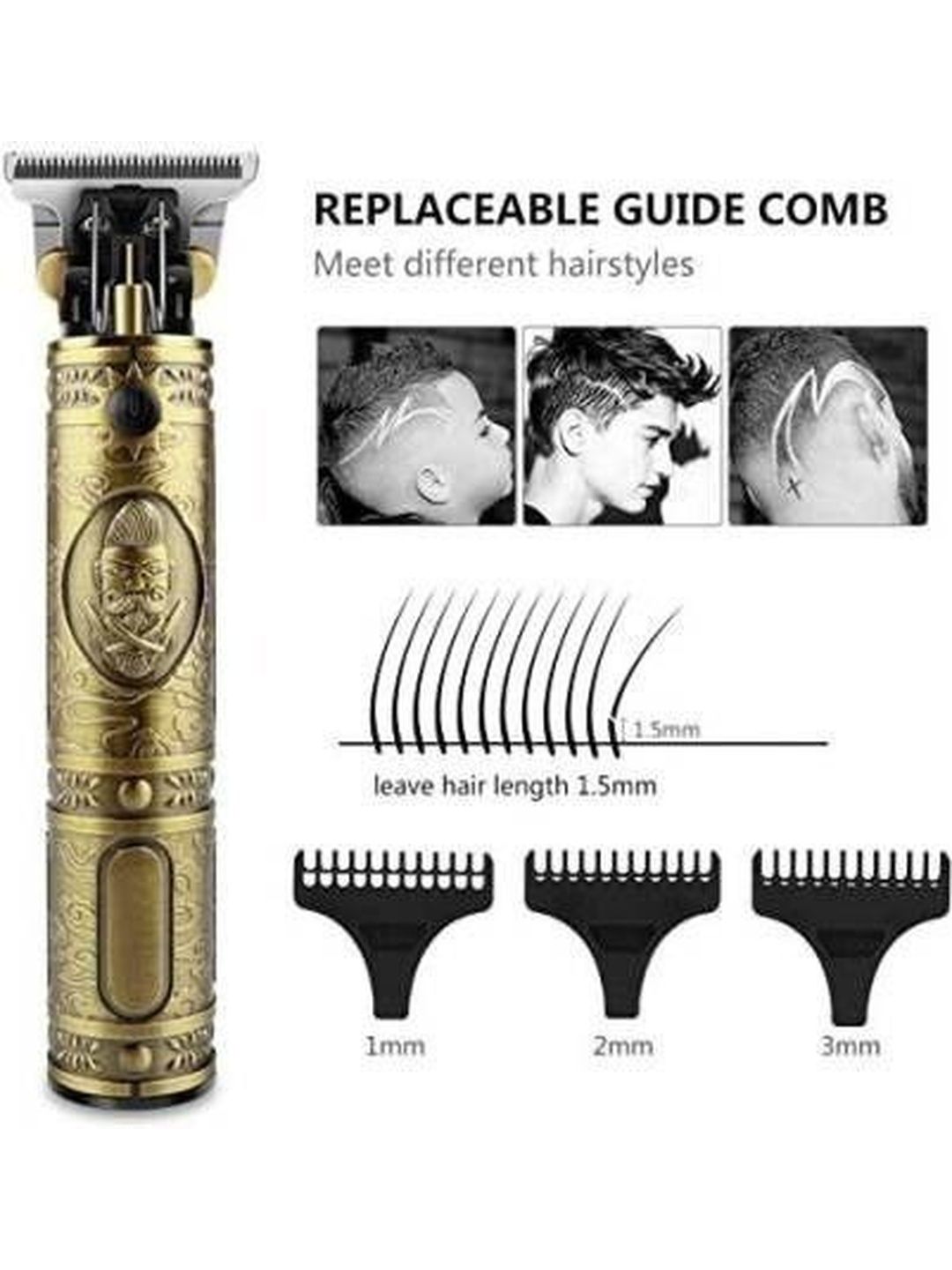 Sun kissed beauty T-Blade Outlining Durable Grooming Trimmer Kit-image-12