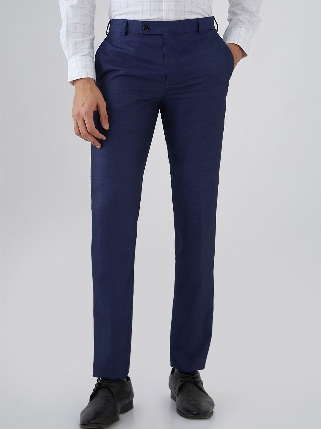 Raymond Men Slim Fit Formal Trousers-picture-34