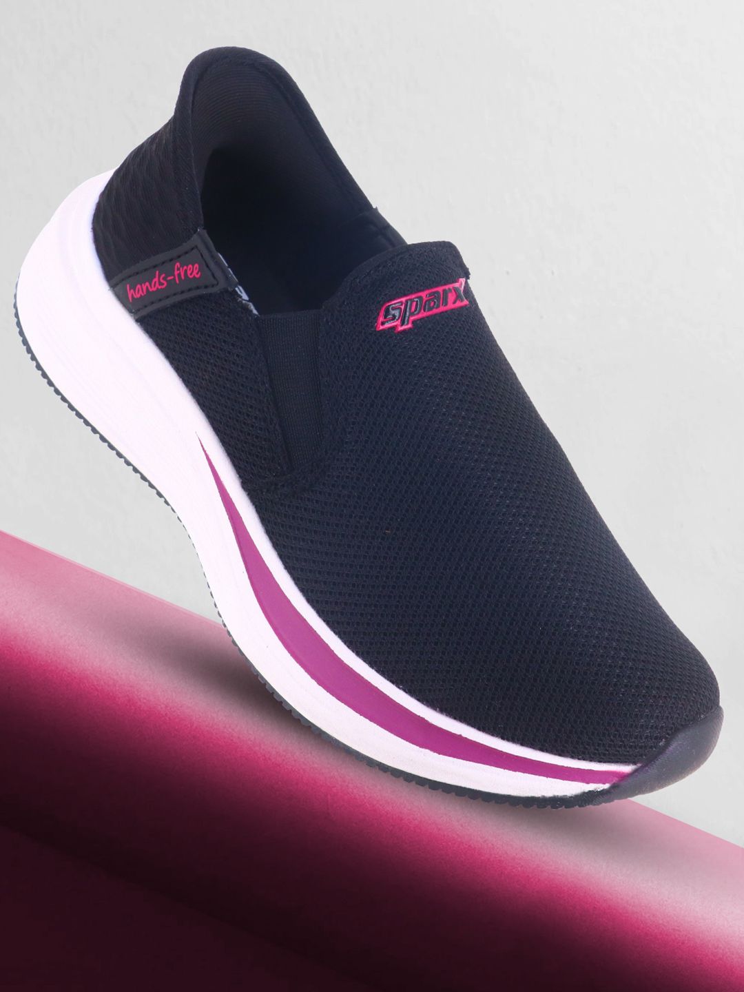 Sparx Women Mesh Tennis Non-Marking Shoes-image-39