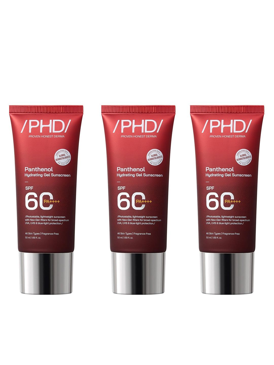 Proven Honest Derma Set of 3 Panthenol Hydrating Gel Sunscreen - 50 ml each-image-39