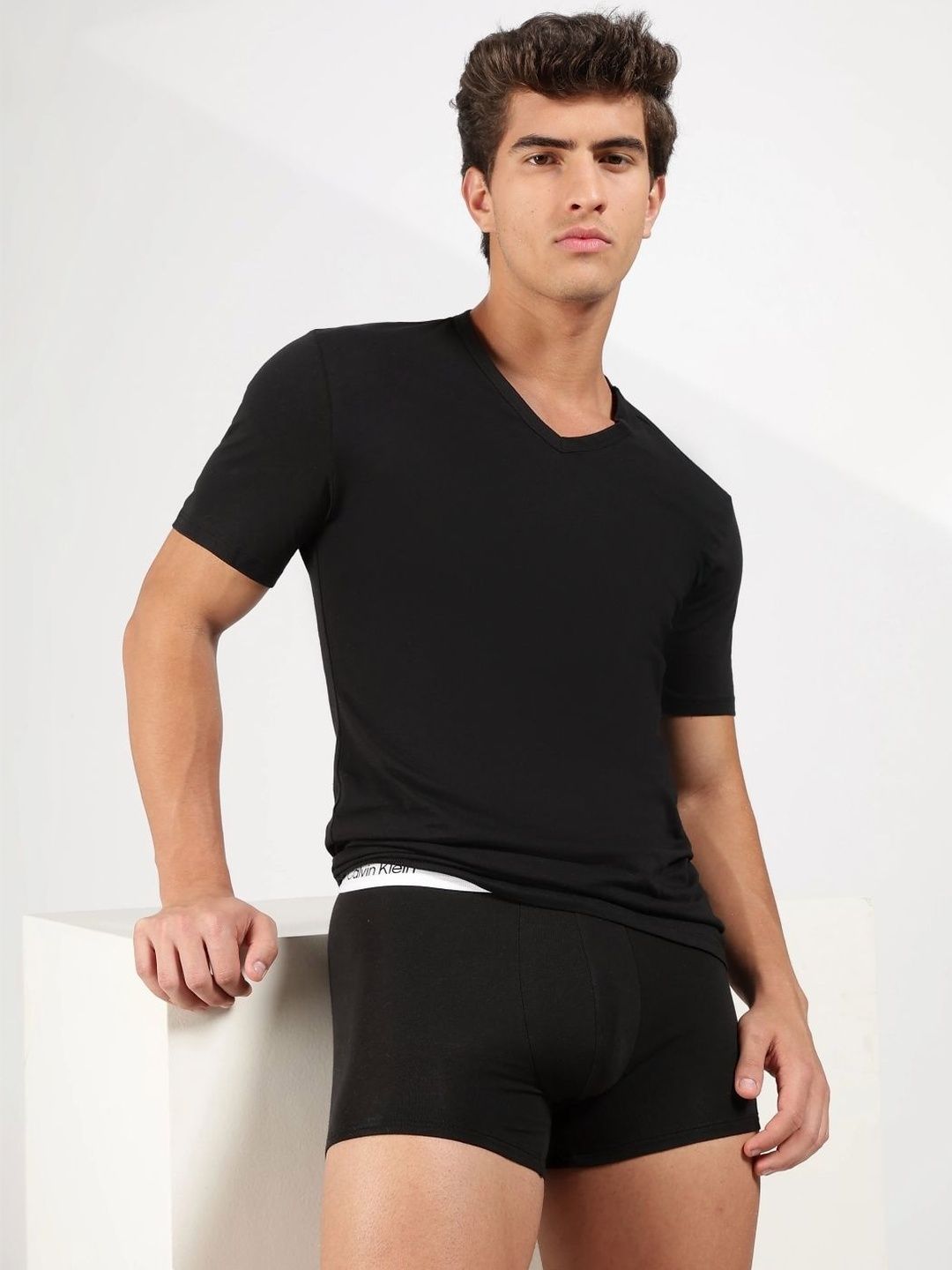 Calvin Klein Underwear Pack of 3 Assorted Cotton Basic-image-18