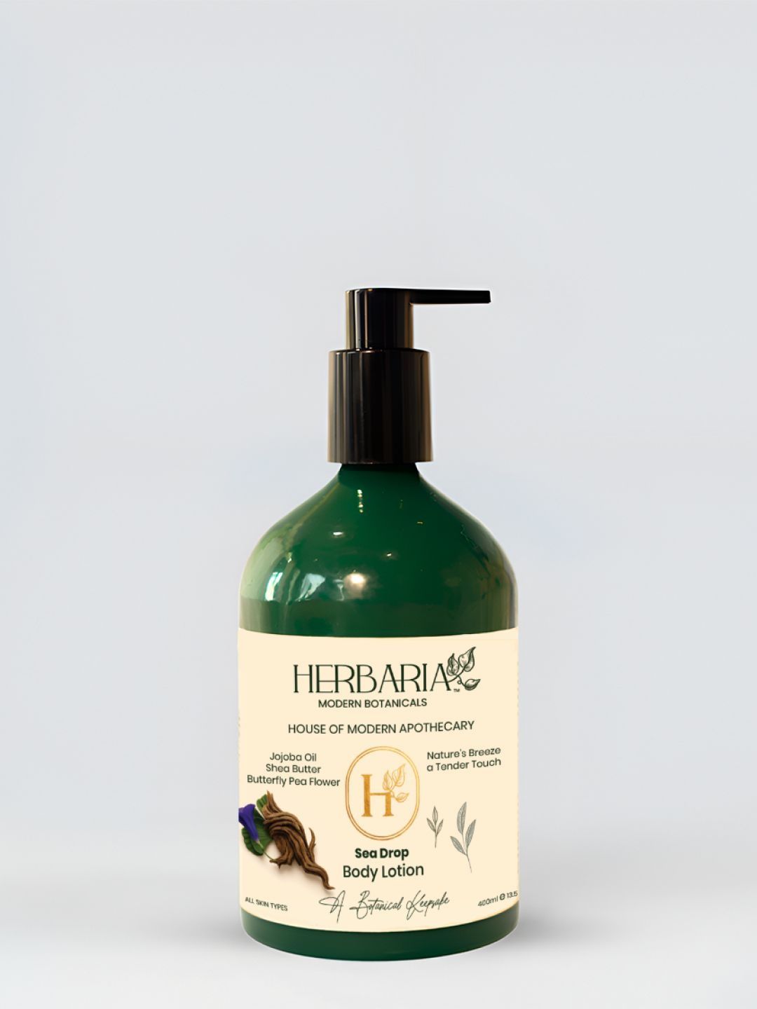 Herbaria Modern Botanicals Sea Drop Body Lotion - 400 ml-picture-34
