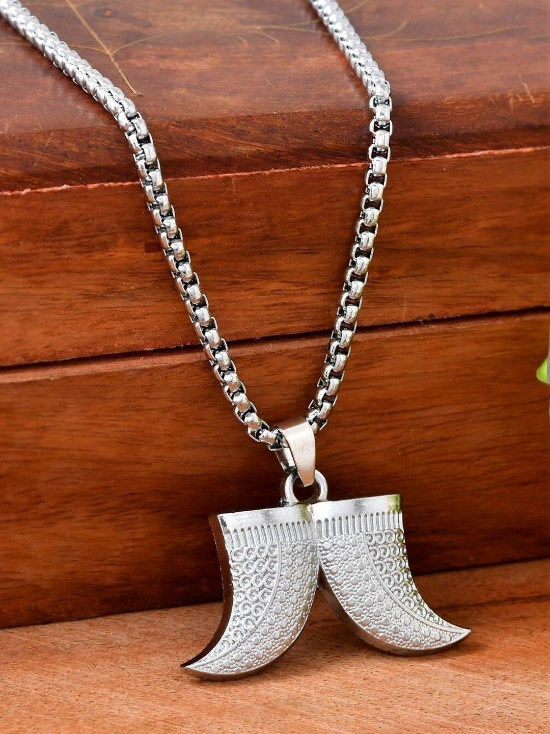 PASU FASHION Silver-Plated Pendant-picture-14