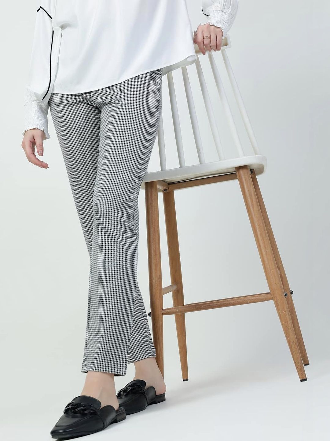 Marks & Spencer Women High-Rise Trousers-picture-21