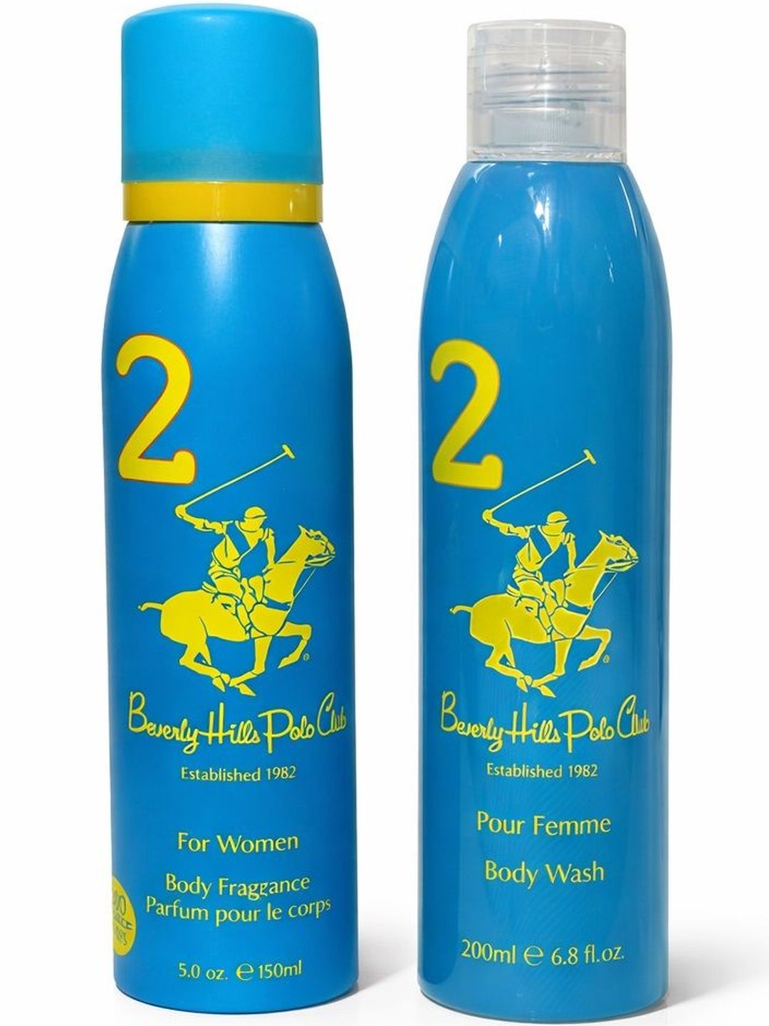 Beverly Hills Polo Club Set Of 2 Body Fragrance- 150 ml & Body Wash- 200 ml-image-26