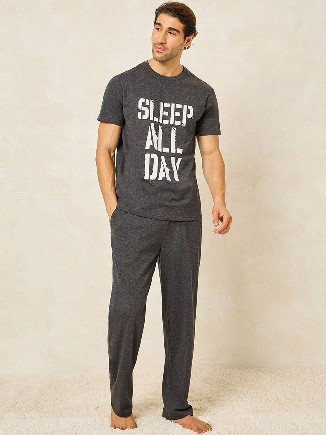 Styli Men Printed Night suit-picture-32