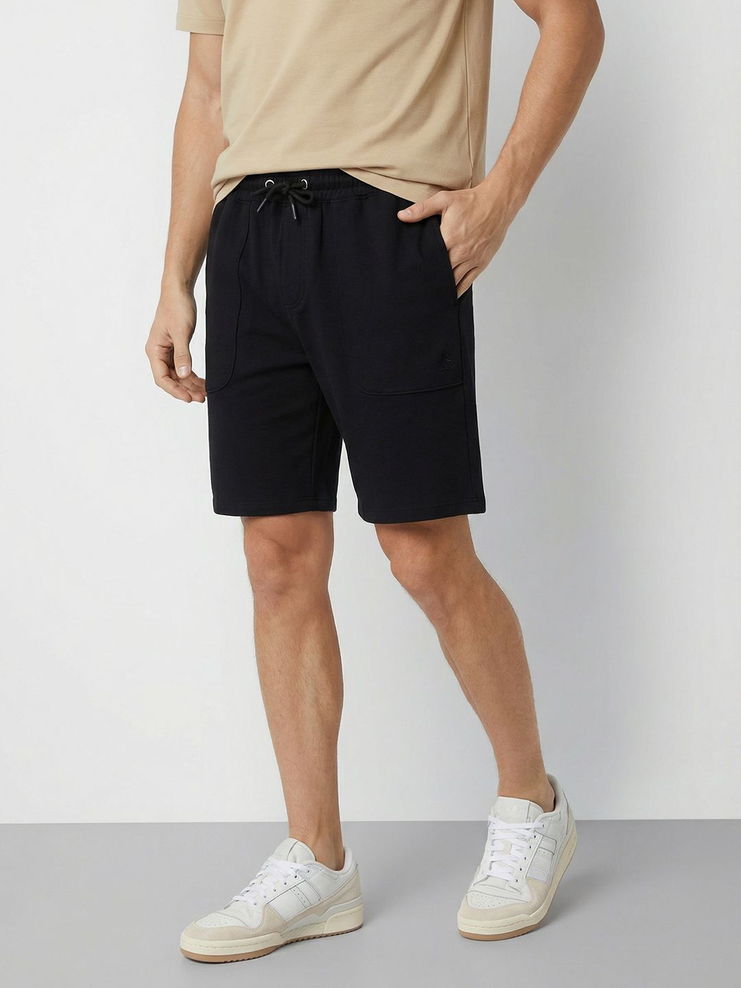 Mast & Harbour Men Knitted Casual Shorts-picture-47