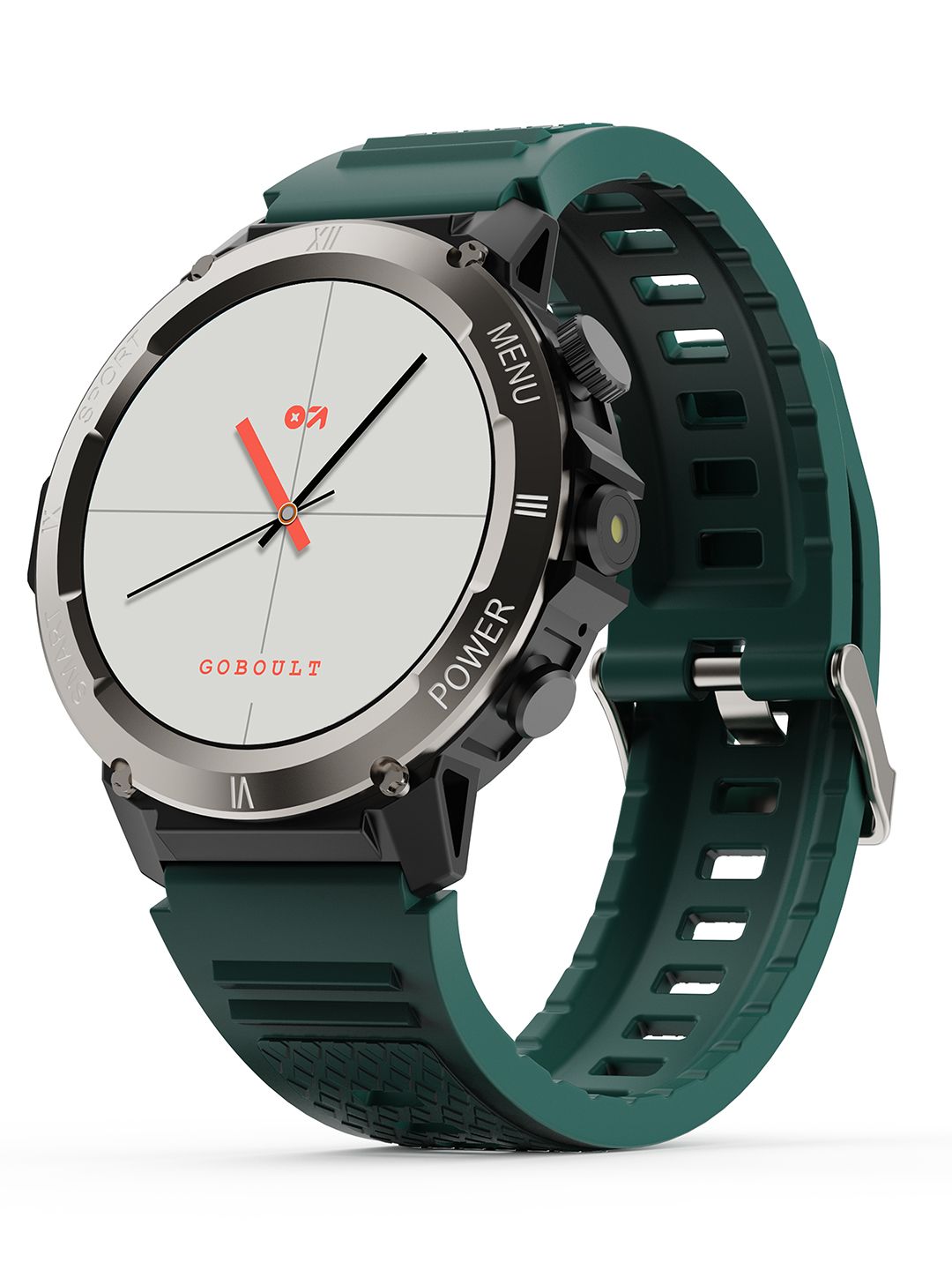 GOBOULT Tuff Hawk Smartwatch with 1.39 HD Display, Working Crown & Quick Access Torch-picture-34