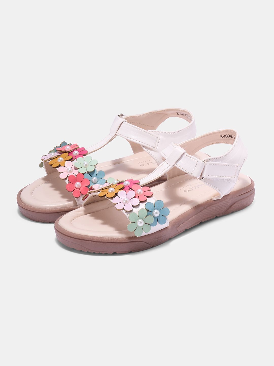 Pantaloons Junior Girls PU Sandals-picture-57