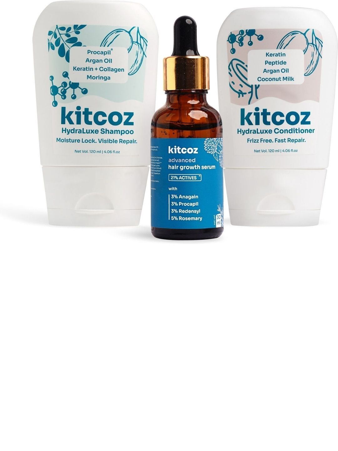 Kitcoz HydraLuxe Hair Growth & Repair Combo Kit-picture-4