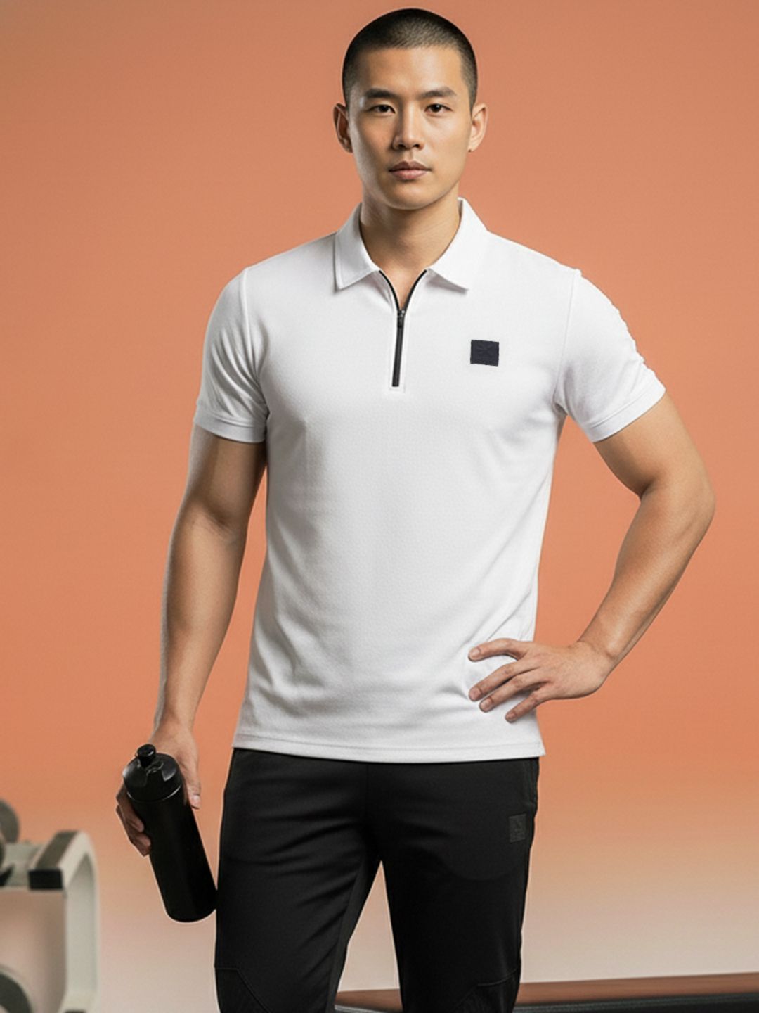 HRX by Hrithik Roshan Polo Collar Training T-shirt-picture-53