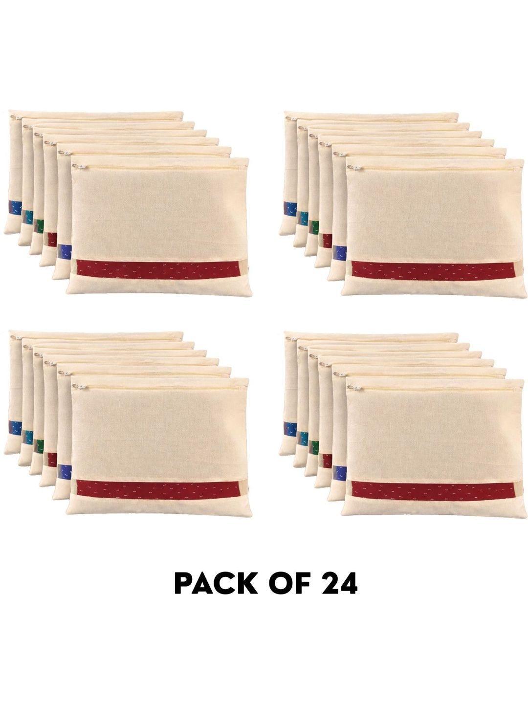 KESARI COLLECTION Beige Set of 6 Regular Organisers-picture-48