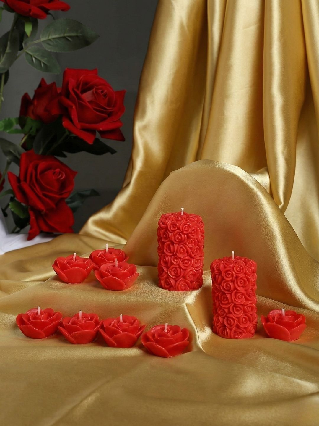 SERAAF Red 10 Candle-picture-23