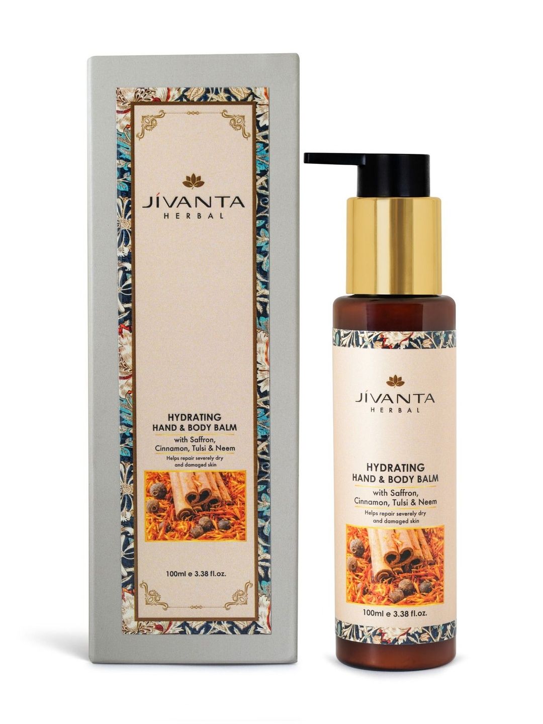 Jivanta Herbal Chandraglow Hand & Body Balm - 100 ml-picture-52