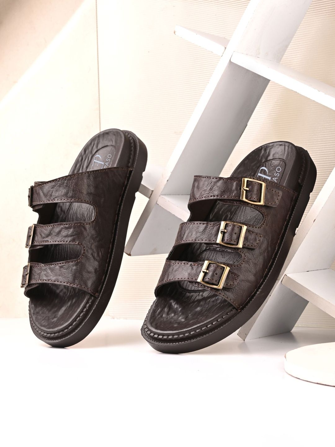 El Paso Men Comfort Sandals-image-42
