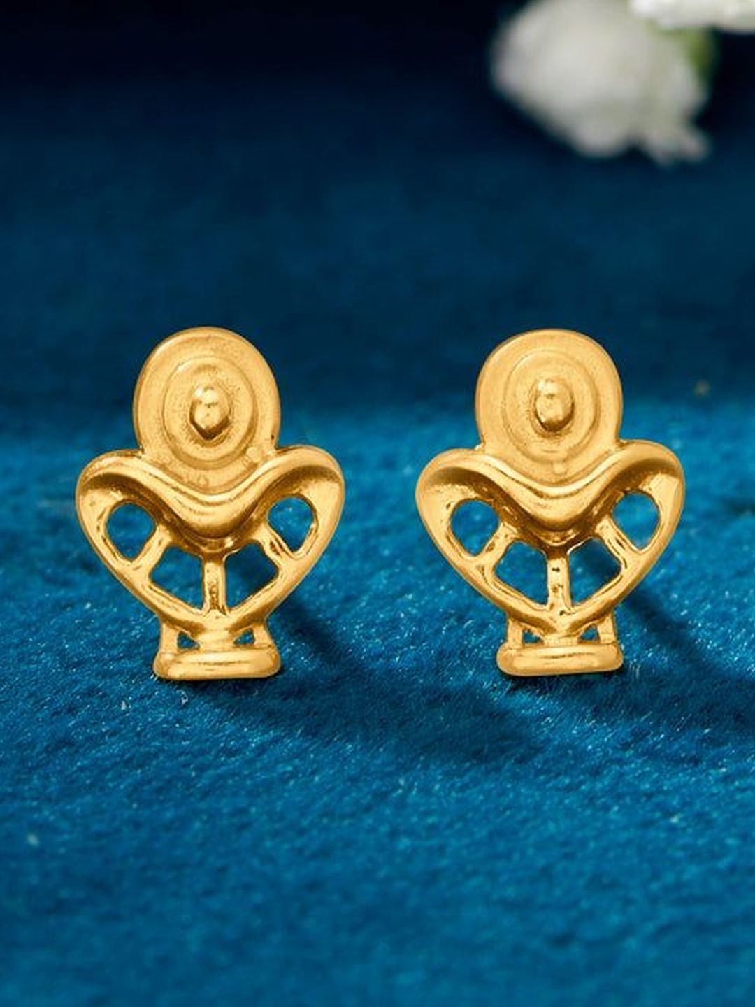 P N GADGIL JEWELLERS Girls 22KT Gold Earrings - 1.96 g-picture-42