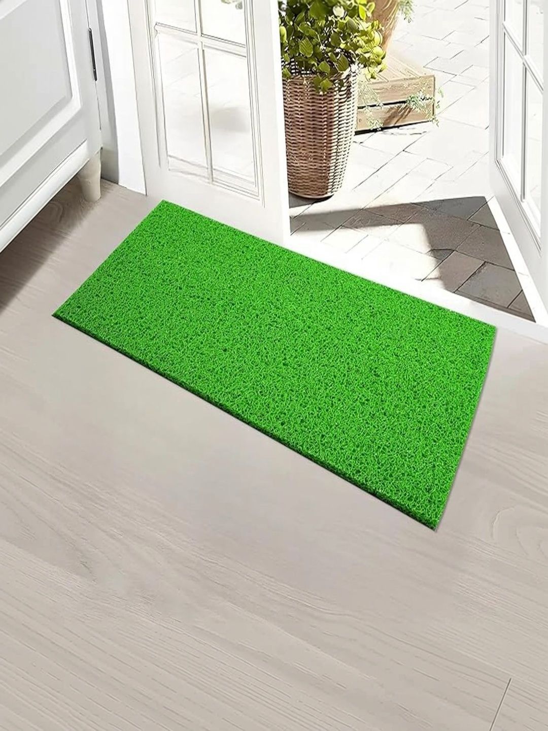 vstucart Green Textured Durable Anti-Skid Doormats-picture-13