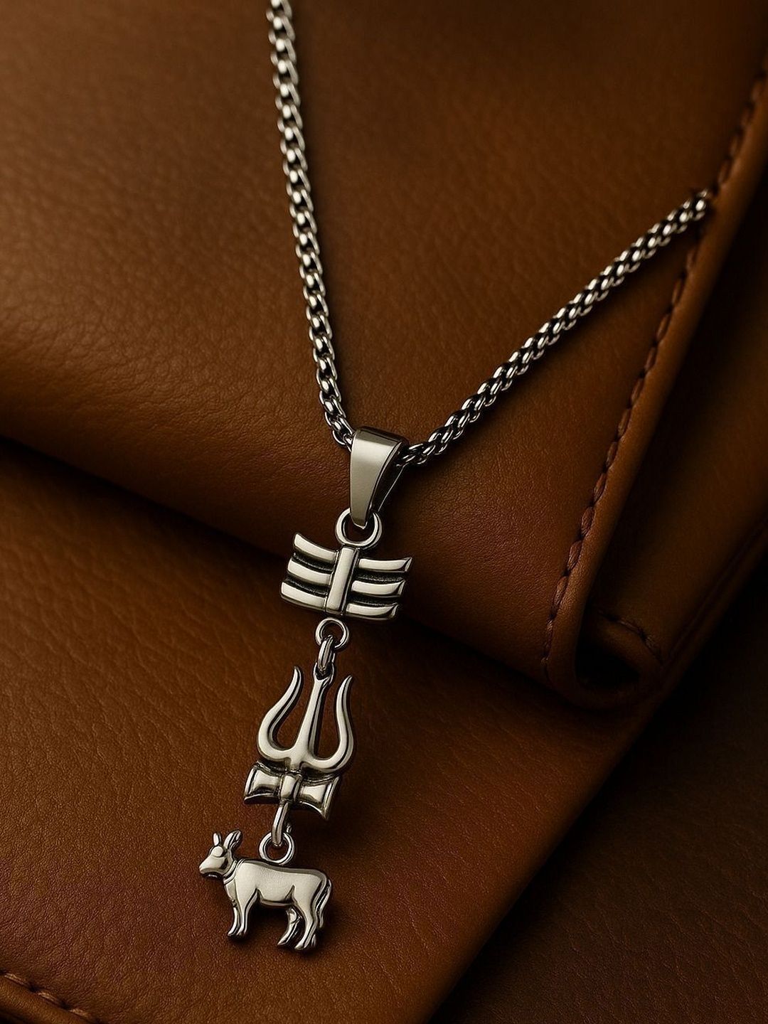 PASU FASHION Rhodium-Plated Pendant-picture-22
