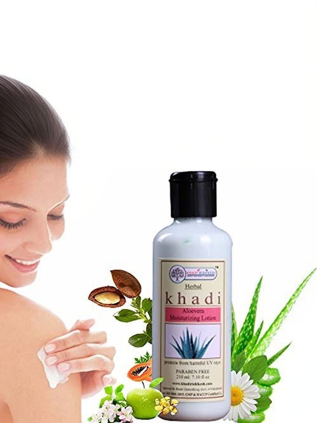 Khadi Rishikesh Aloevera Moisturizing Body Lotion - 210 ml-picture-30