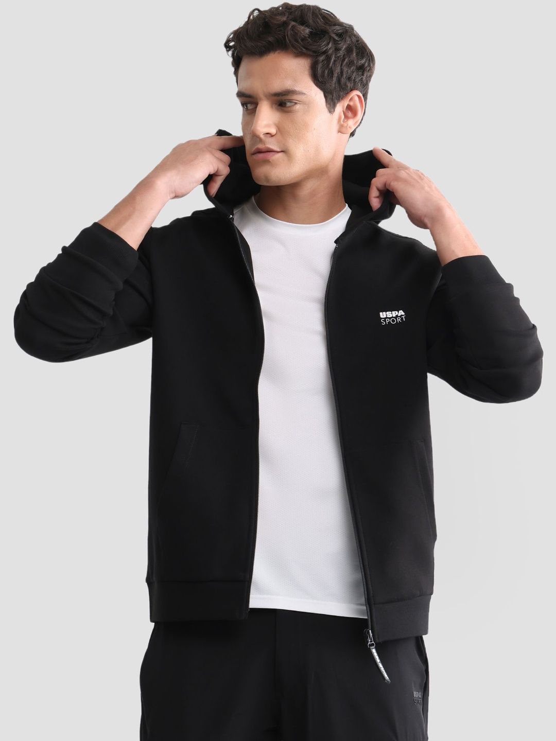 USPA Sport Men Hooded Sweatshirt-picture-53