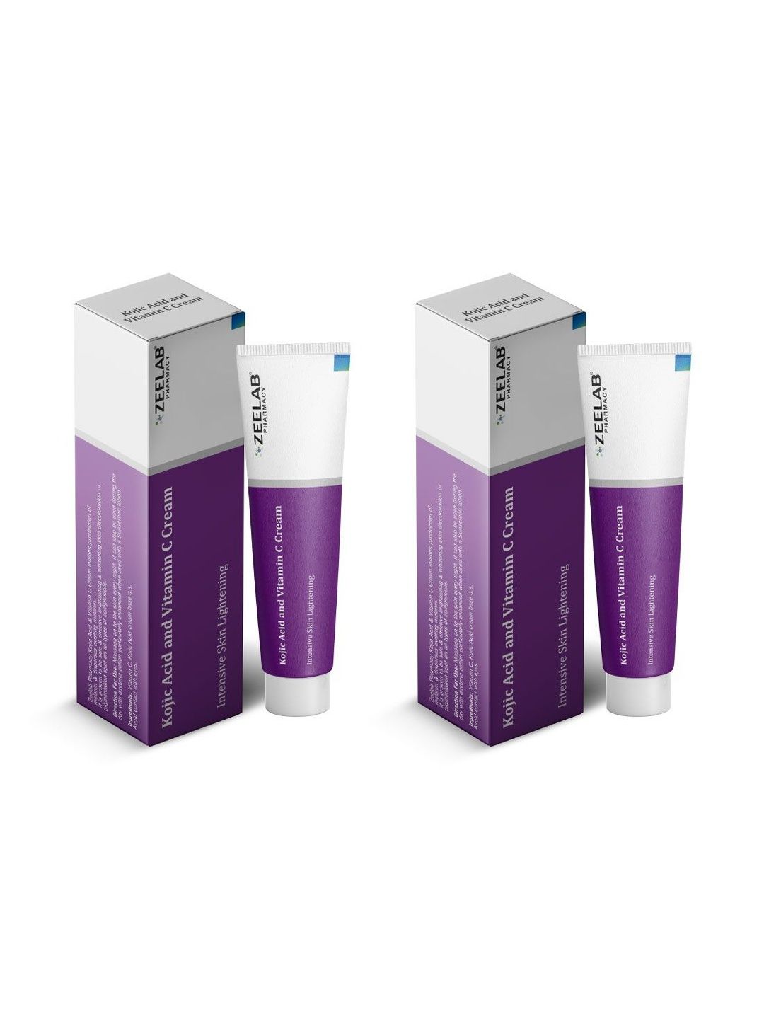 ZEELAB PHARMACY Set Of 2 Kojic Acid & Vitamin C Cream - 25 g Each-image-27