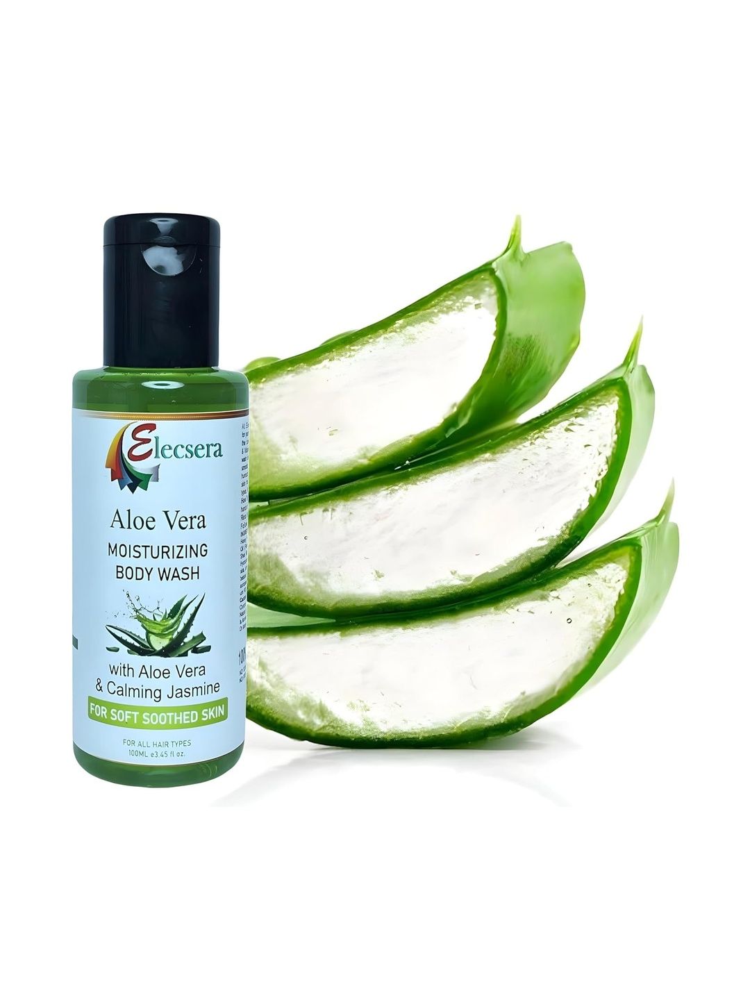 Elecsera Aloe Vera Moisturizing Body Wash - 100 ml-picture-15