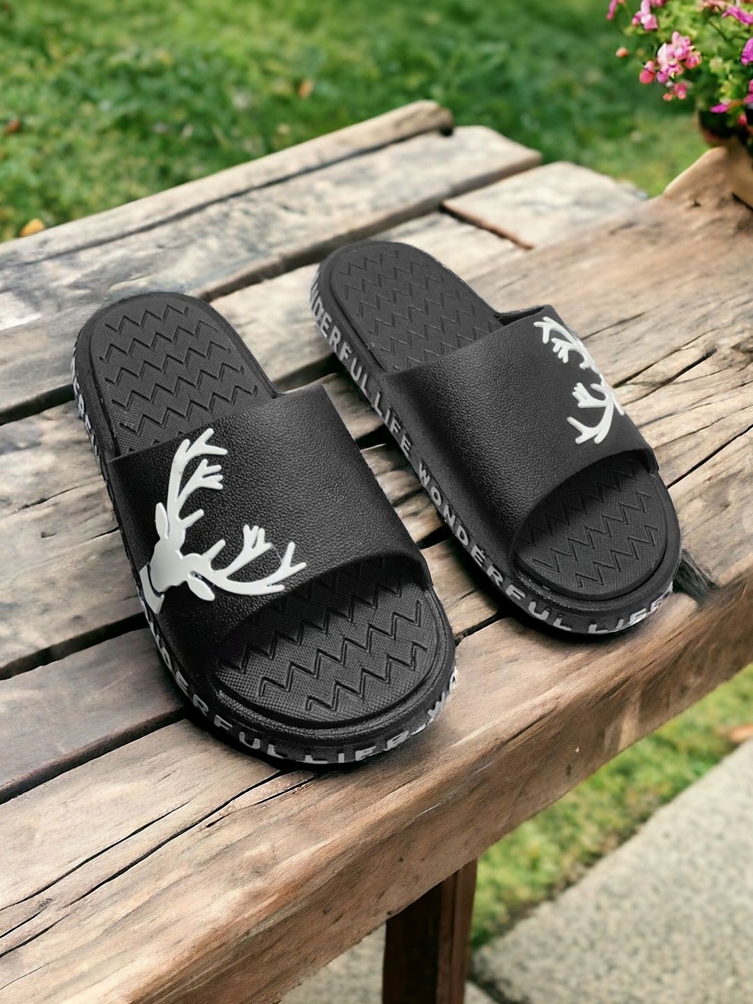 FABBMATE Men Printed Sliders-picture-57