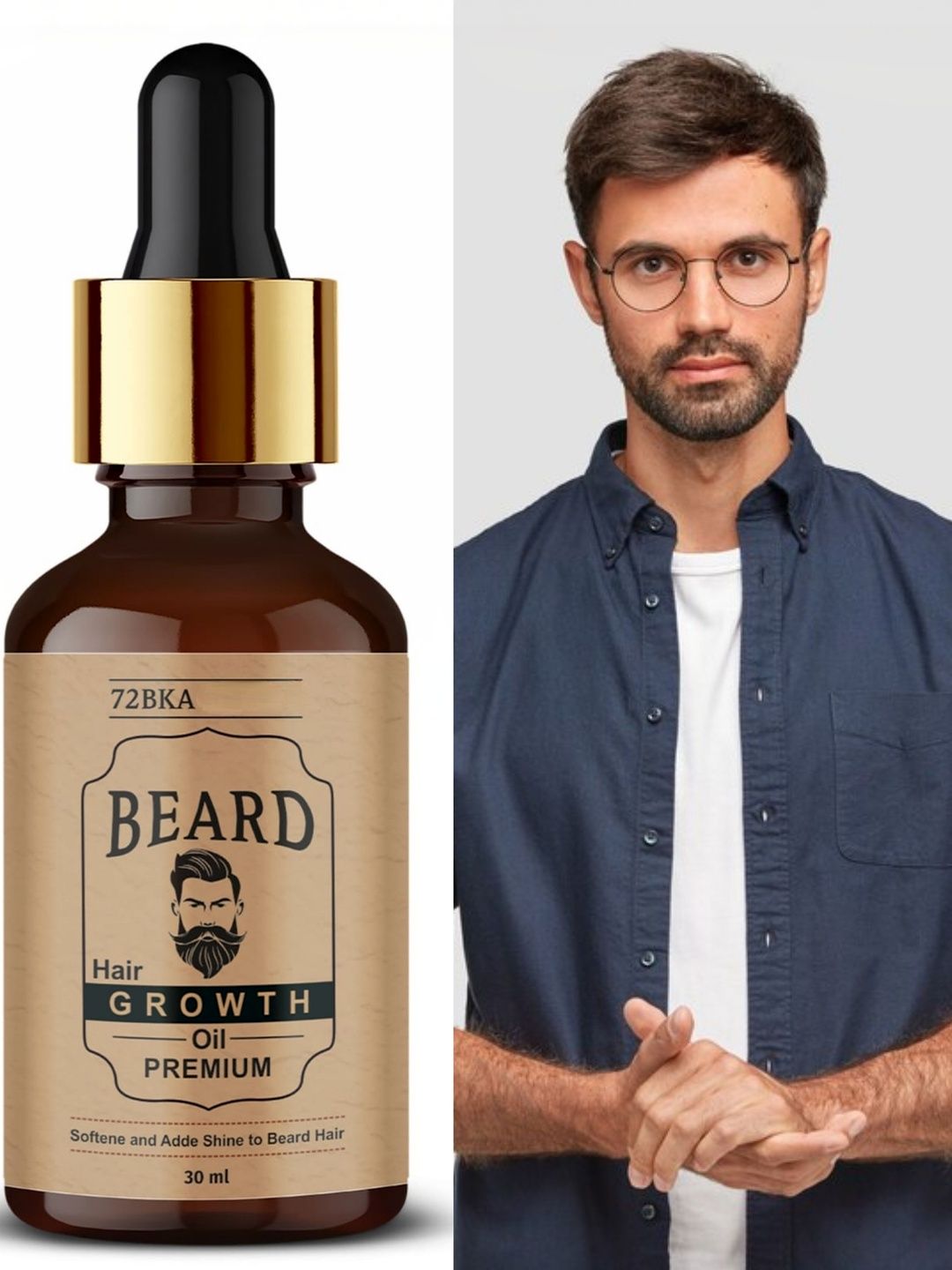 Vedsaraherbal Beard Hair Growth Oil - 30 ml-picture-28