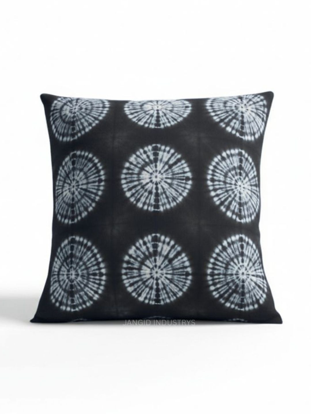 JANGID INDUSTRYS Black Colourblocked Square Cushion Covers-picture-48