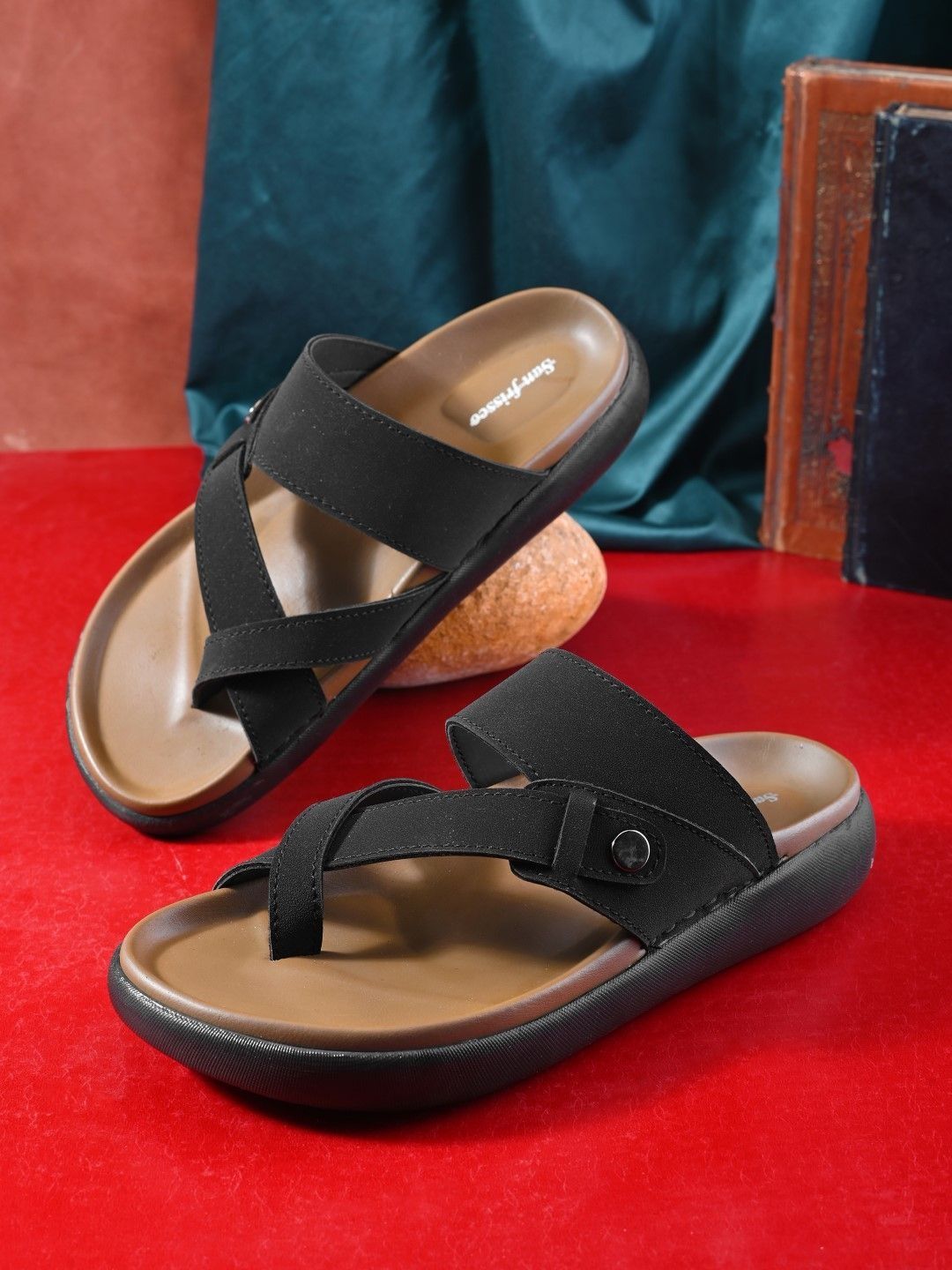 San Frissco Men PU Comfort Sandals-image-32