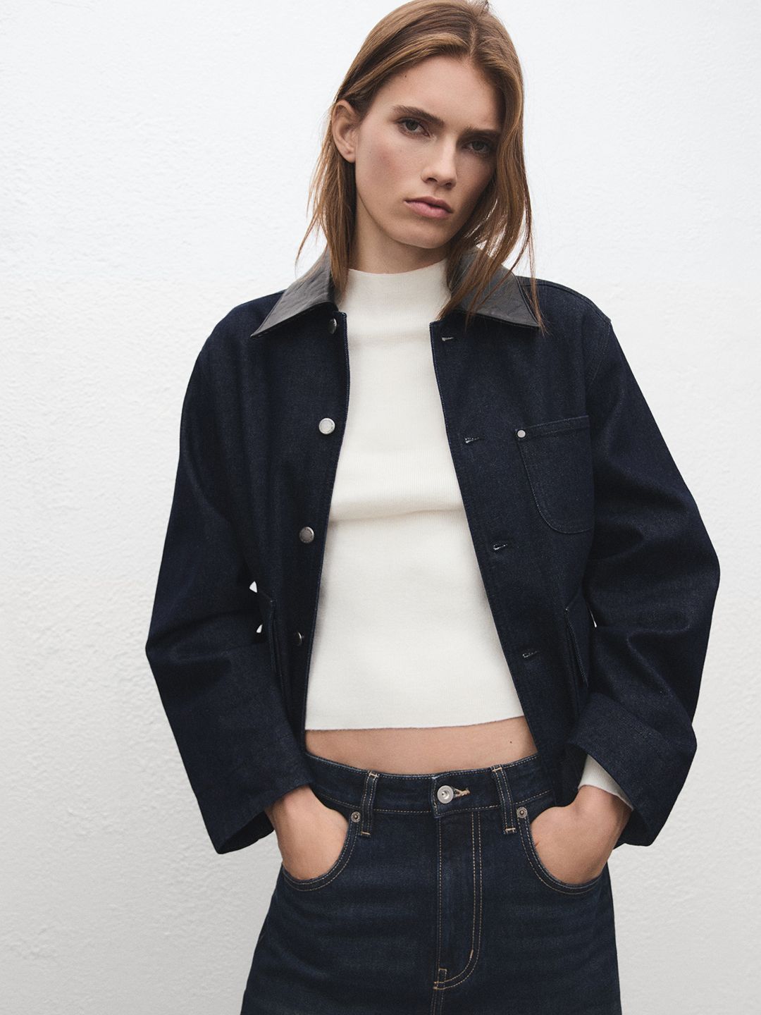 MANGO Women CELIA Denim Jacket-image-17