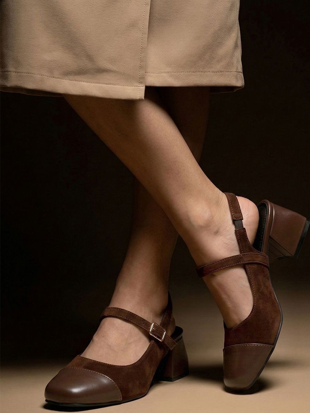 Lavie Suede Block Buckles-picture-57