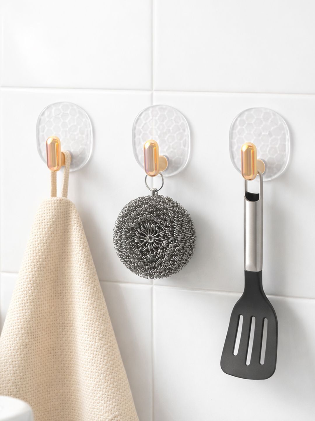 Art Street Pink Stainless Steel Hooks-picture-23