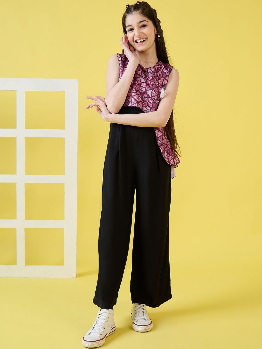StyloBug Girls Basic Jumpsuit-picture-35