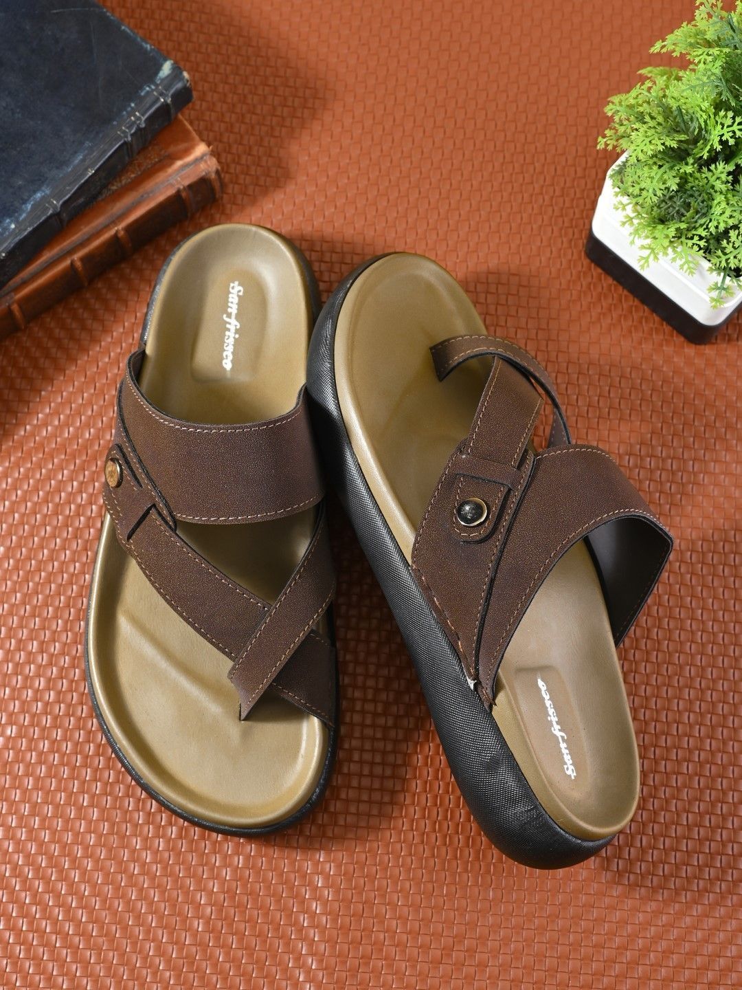 San Frissco Men PU Comfort Sandals-picture-16