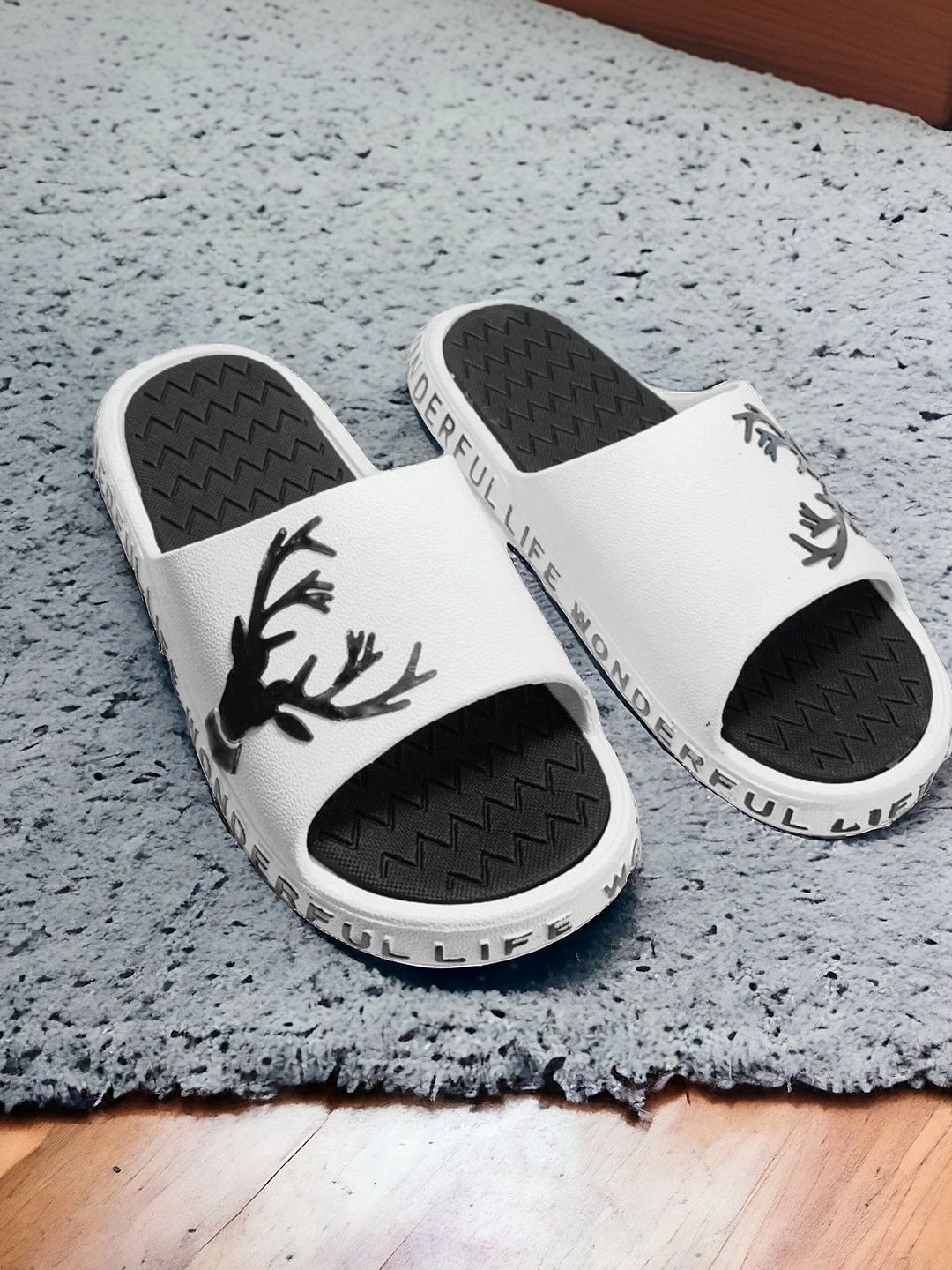 FABBMATE Men Printed Sliders-picture-31