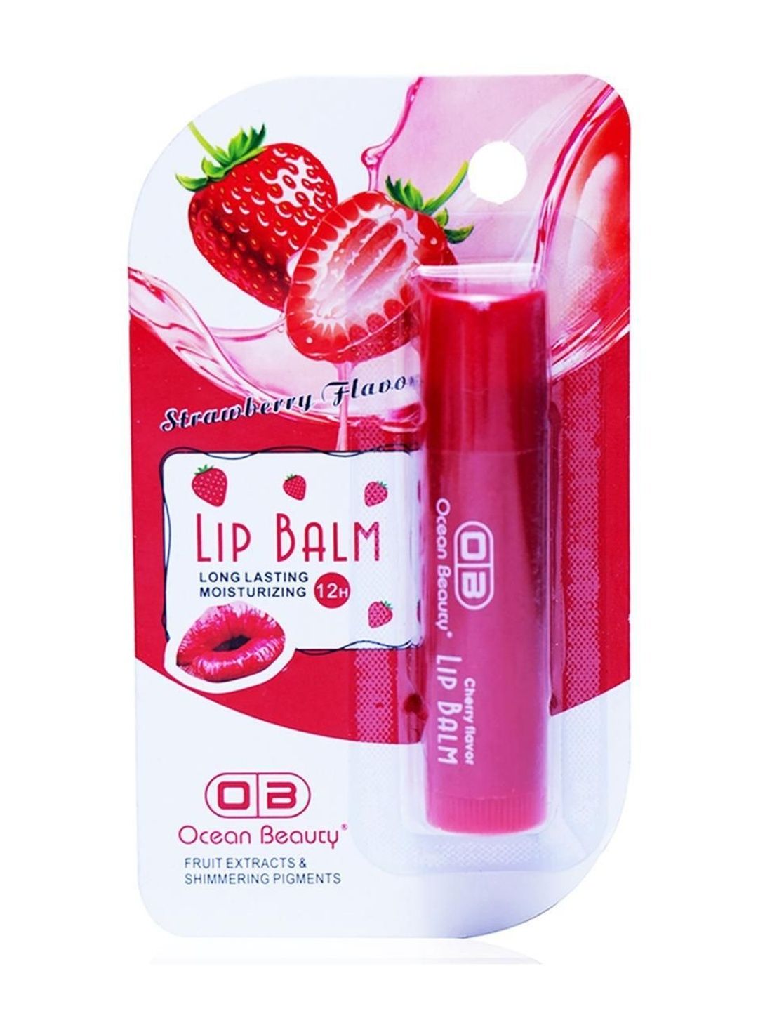 OB Ocean Beauty Strawberry Lip Balm -3g-picture-55