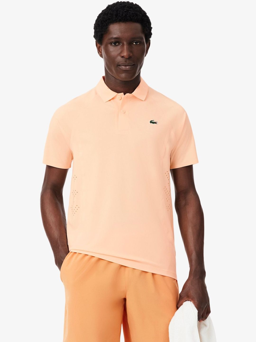 Lacoste Tennis X Novak Djokovic On Court Polo Shirt Tshirts-image-5