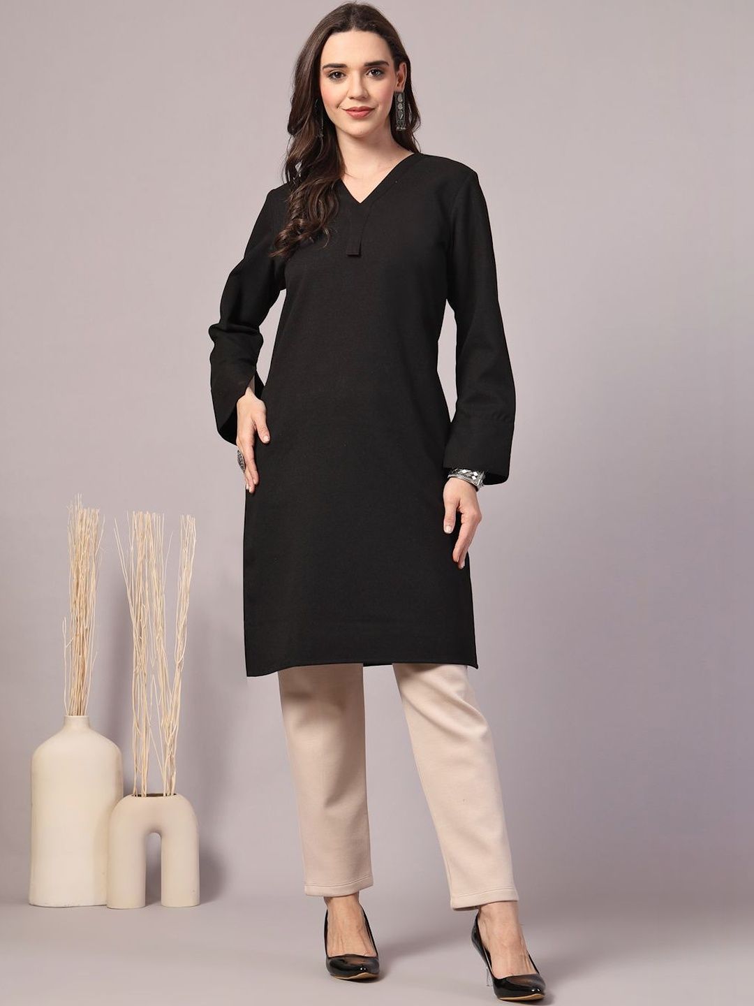 DEIFIC V-Neck Kurti-picture-57
